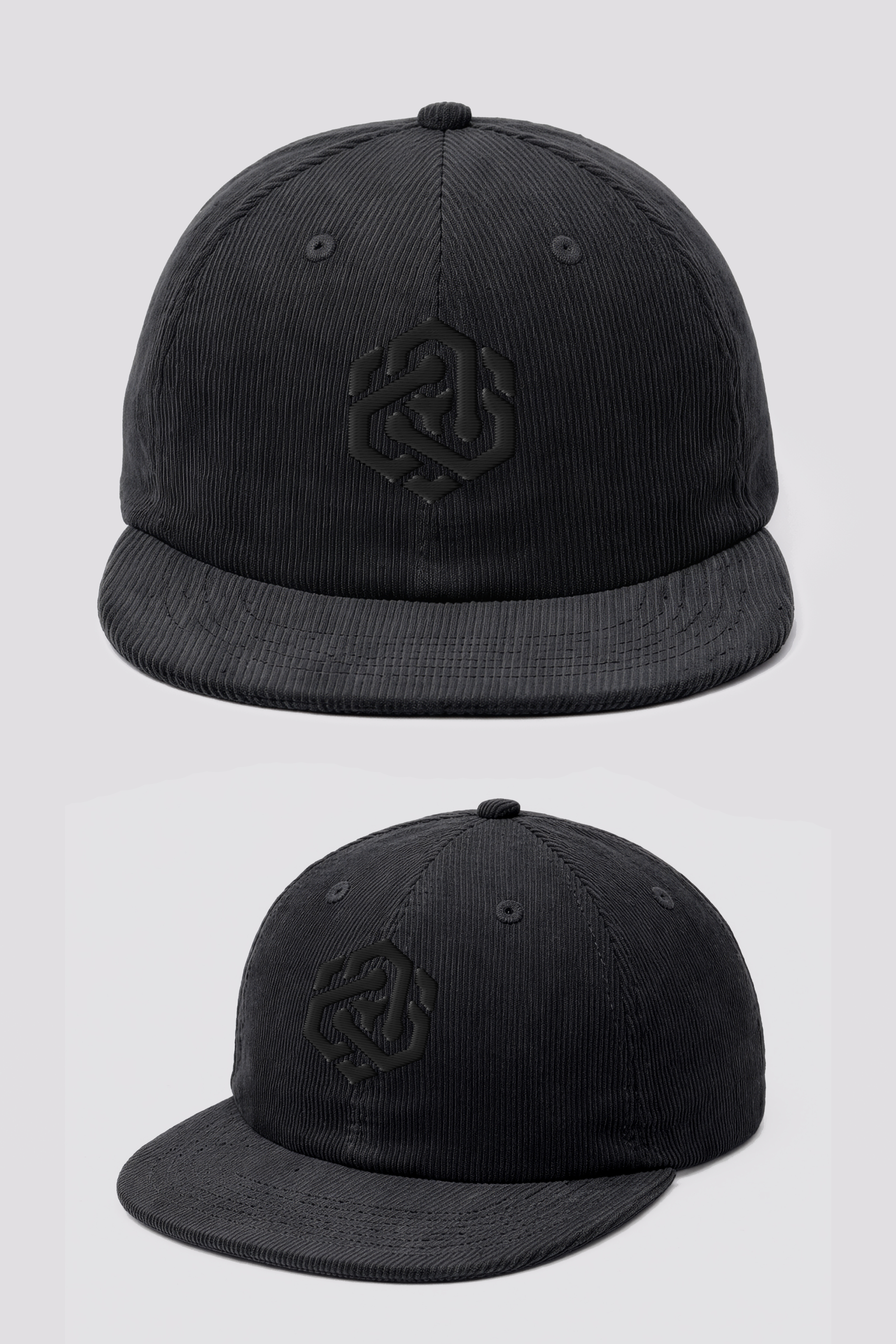 Bentaus Corduroy Cap with icon embroidery