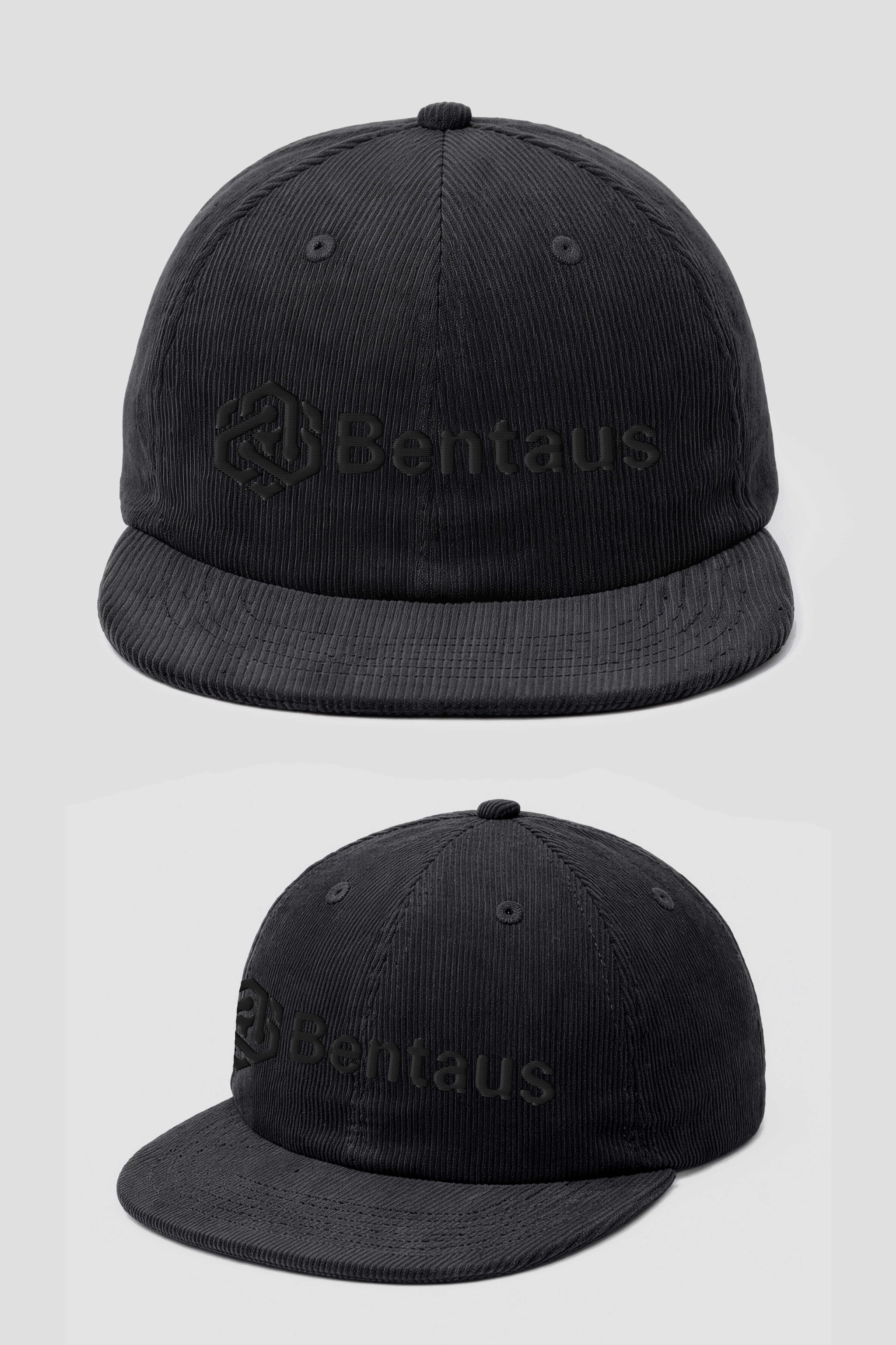 Bentaus Corduroy Cap with logo embroidery
